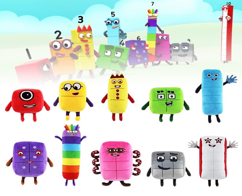 Numberblocks Soft Toy: Huggable Learning Companion